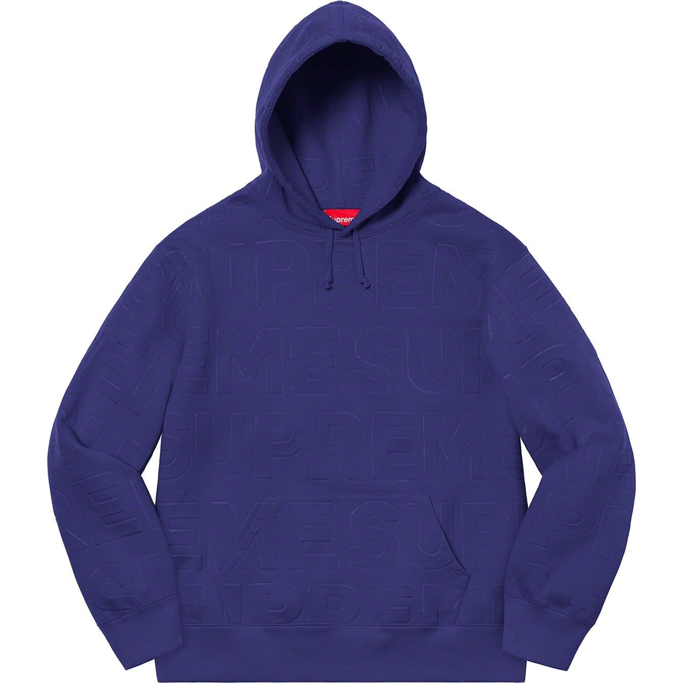 Embossed Logos Hooded Sweatshirt view 8